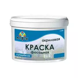 Акриловая фасадная краска ЛАТЕК