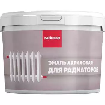 Акриловая матовая эмаль для радиаторов MKKE MKKE 7445