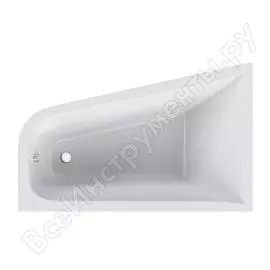 Ассиметричная левосторонняя акриловая ванна AM.PM spirit W72A-160L100W-A2
