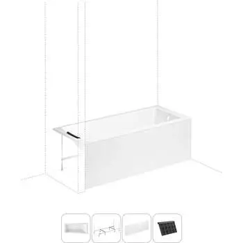 Акриловая ванна Lavinia Boho One S2-3701006P