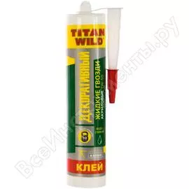 Акриловые жидкие гвозди titan wild декоративный 375 гр. twdec 375
