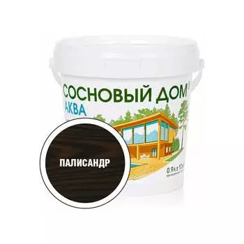 Акриловый декоративный антисептик для дерева ЗАО Декарт «Сосновый Дом» АКВА 28849