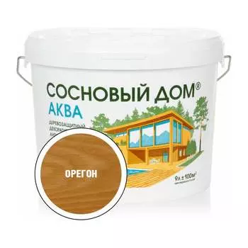 Акриловый декоративный антисептик для дерева ЗАО Декарт «Сосновый Дом» АКВА 28848