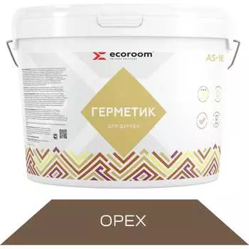Акриловый герметик для дерева ECOROOM AS-16 225-1-3/орех