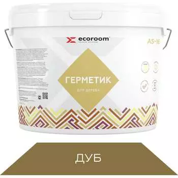 Акриловый герметик для дерева ECOROOM AS-16 225-1-3/дуб