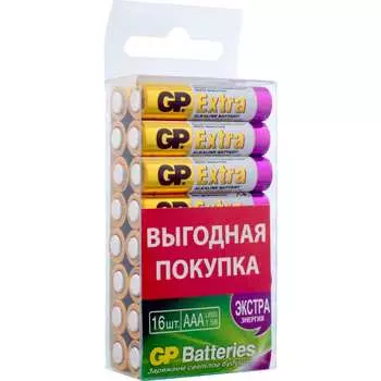 Алкалиновые батарейки GP