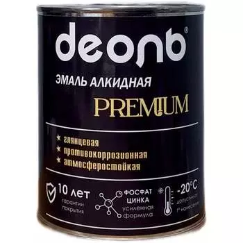 Алкидная эмаль Деоль PREMIUM DPREMB1