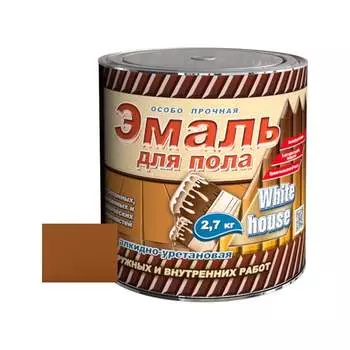 Алкидно-уретановая эмаль для пола White House 15319