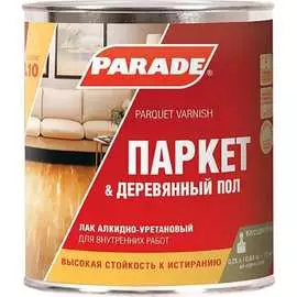 Алкидно-уретановый лак PARADE L10 Паркет и Деревянный пол 90001484408
