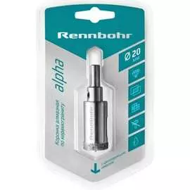 Алмазная коронка по керамограниту и керамике RENNBOHR 676220