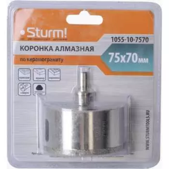 Алмазная коронка Sturm