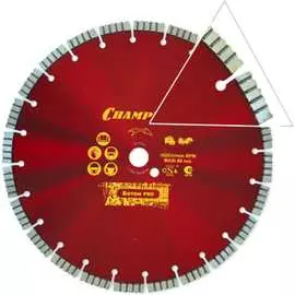 Алмазный диск по бетону Champion PRO Concrete Crunch C1601