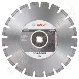 Алмазный диск standart for asphalt (350х25.4 мм) bosch 2608603831