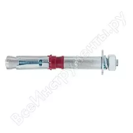 Анкер tech-krep tsl-b 8х100, для высоких нагрузок, с болтом, оцинк. 35 шт. ут-00007552