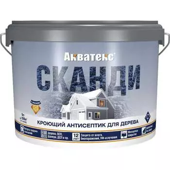 Антисептик для дерева АКВАТЕКС СКАНДИ 274302