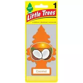Ароматизатор в машину Car-Freshner Ёлочка Кокос U1P-10317-RUSS
