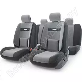 Авточехлы AUTOPROFI Comfort COM-1105 BK/D.GY