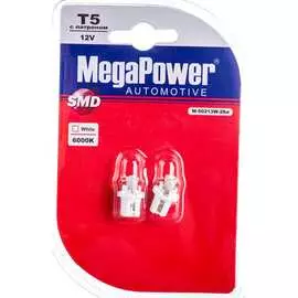 Автолампа Megapower M-50213W-2бл