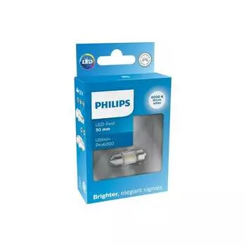 Автолампа PHILIPS C5W, SV8.5/8 11860WU60x1