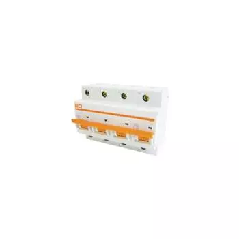 Автомат TDM ВА47-100 4Р, 16 А, 10 кА, D SQ0207-0035