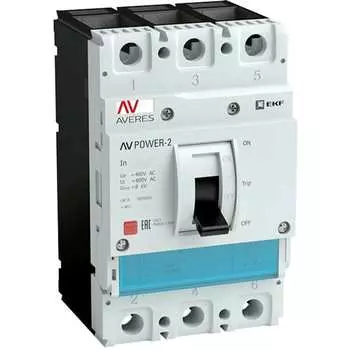 Автоматический выключатель EKF AV POWER-4/3 AVERES mccb-43-1000H-2.0-av