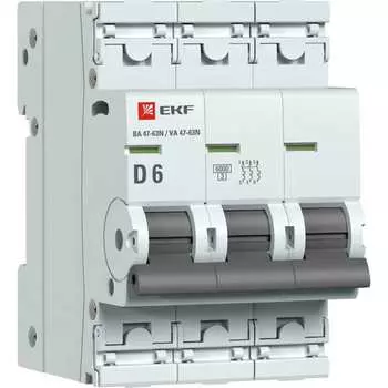 Автоматический выключатель EKF PROxima M636306D