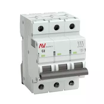 Автоматический выключатель EKF AVERES AV-10 mcb10-3-02C-av