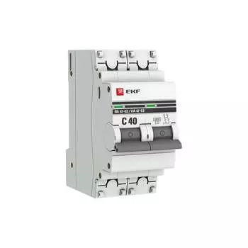 Автоматический выключатель EKF PROxima ВА 47-63 mcb4763-6-2-40C-pro