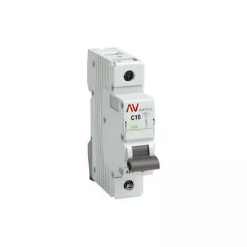 Автоматический выключатель EKF AVERES AV-6 mcb6-1-16C-av