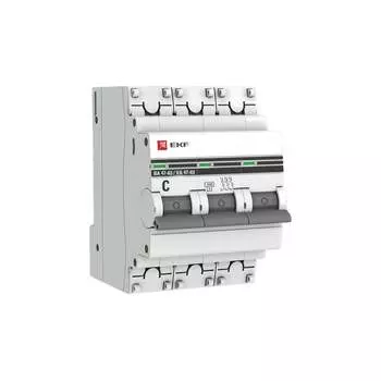 Автоматический выключатель EKF ВА 47-63 PROxima mcb4763-3-02C-pro