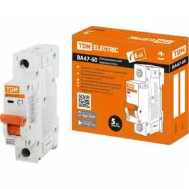 Автоматический выключатель TDM ELECTRIC ВА47-60 SQ0223-0066