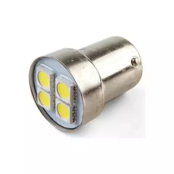 Автомобильная лампочка светодиод Маяк 24T15-W\4SMD
