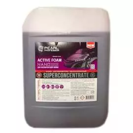 Автошампунь active foam 20 л для бесконтактной мойки pearl professor 01af20