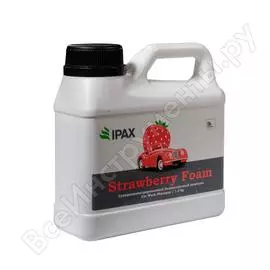 Автошампунь концентрированный strawberry foam 1.2 кг ipax sf-1,2