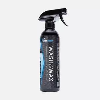Автошампунь-полироль для мойки без воды killaqua Wash&Wax WSHW500