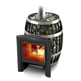 Банная печь тмф саяны inox витра 29901