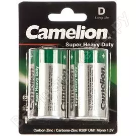 Батарейка Camelion R20 BL-2 1.5В 1671