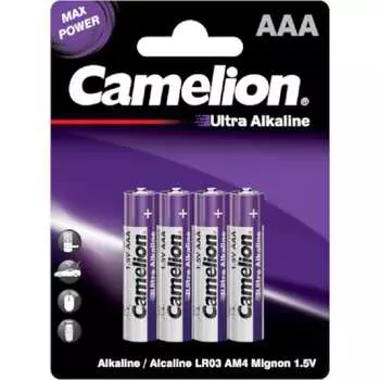 Батарейка Camelion ultra LR03 14985