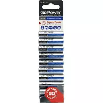 Батарейка GoPower LR6 00-00019863