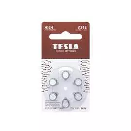 Батарейка tesla a312 6 штук 8594183391656