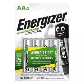 Батарейки energizer universal nh15/aa 1300 4 шт/бл pre-ch 7638900424270