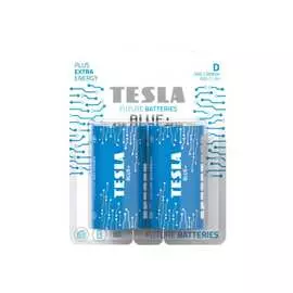 Батарейки tesla d blue+ 2 штуки 8594183392233