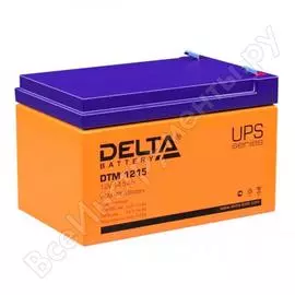 Батарея аккумуляторная delta dtm 1215