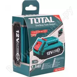 Батарея аккумуляторная li-ion (12 в, 1,5 ач) total tbli12151