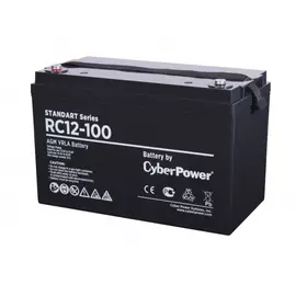 Батарея аккумуляторная ss (12 в; 100 ач) cyberpower rс 12-100