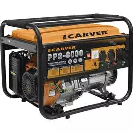 Бензиновый генератор CARVER PPG- 8000 01.020.00020