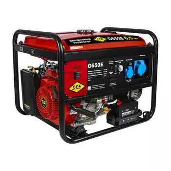 Бензиновый генератор DDE G650E 917-439