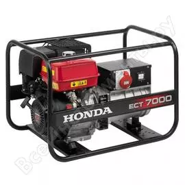 Бензиновый генератор honda ect7000k1rg
