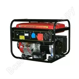 Бензогенератор калибр бэг-6500а/220/380 00000065277