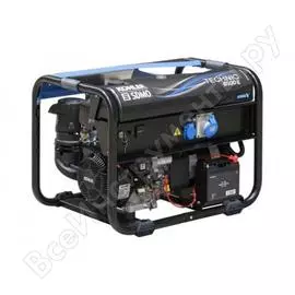 Бензогенератор kohler-sdmo technic 6500 e c5 5.2 квт, 220 в 101128395